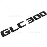 17-21 Mercedes GLC 300 Letter Emblem Liftgate Logo Badge AMG Sport Matte Black