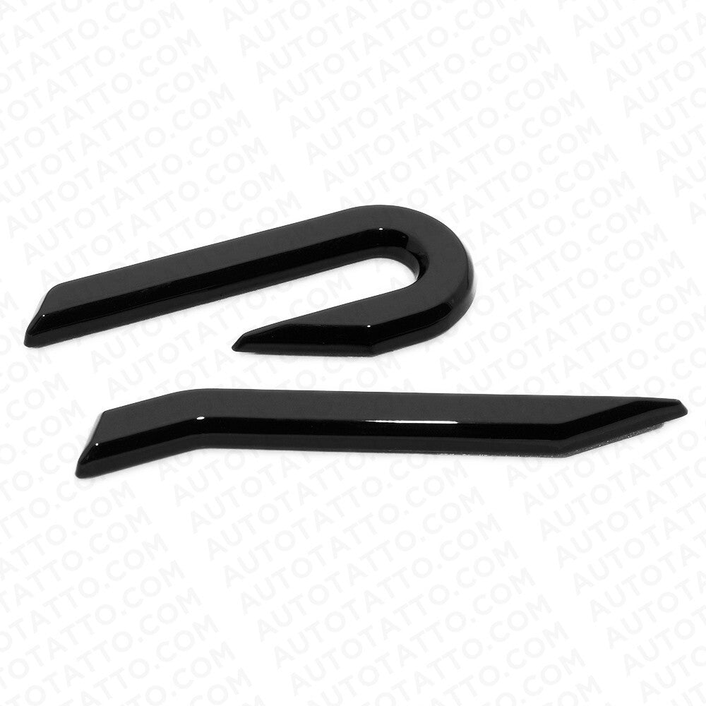 Universal MK8 Lettering Tailgate Rear Logo Badge Nameplate Emblem Sport Blackout