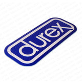 Universal Fashion Aluminum Alloy Durex Car Decal Sticker for Auto Decoration