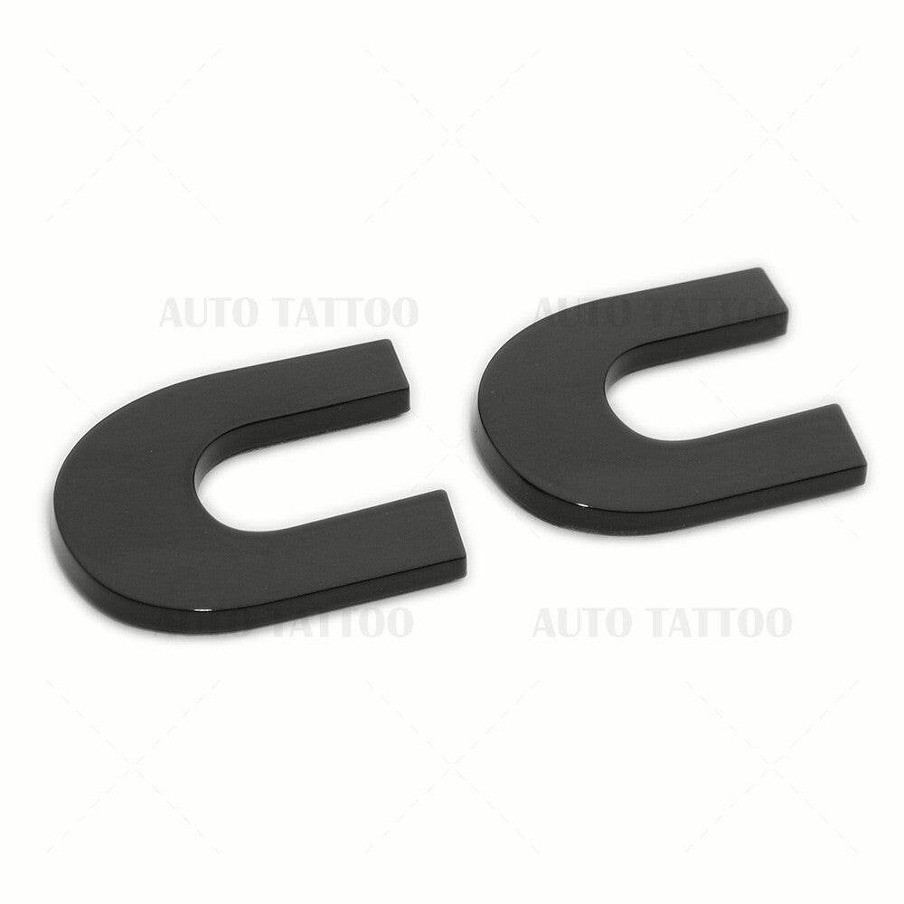 09-17 Volkswagen CC Rear Truck Lid Nmaeplate Badge Emblem Black