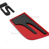 For Lexus Trunk Lid  IS F ISF Letter Logo Badge Decal Emblem Car F-Sport Black