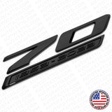 For C8 Corvette 70th Anniversary Edition Door Badge Nameplate Emblem Blackout