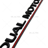 Tesla Rear Liftgate Lid Dual Motor Performance Nameplate Logo Badge Emblem Sport