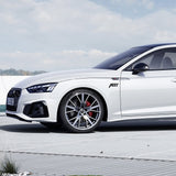 2pcs Audi Tuning ABT Sportsline Fender Badge Emblem Logo Gloss Black Decorate