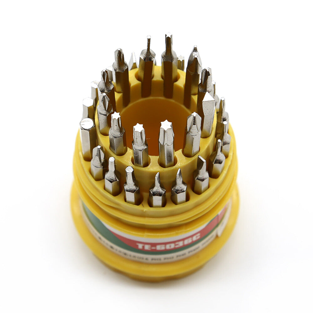 31in1 Screwdriver Set Magnetic Mini Tools for Phone Watch Laptop Glasses Repair