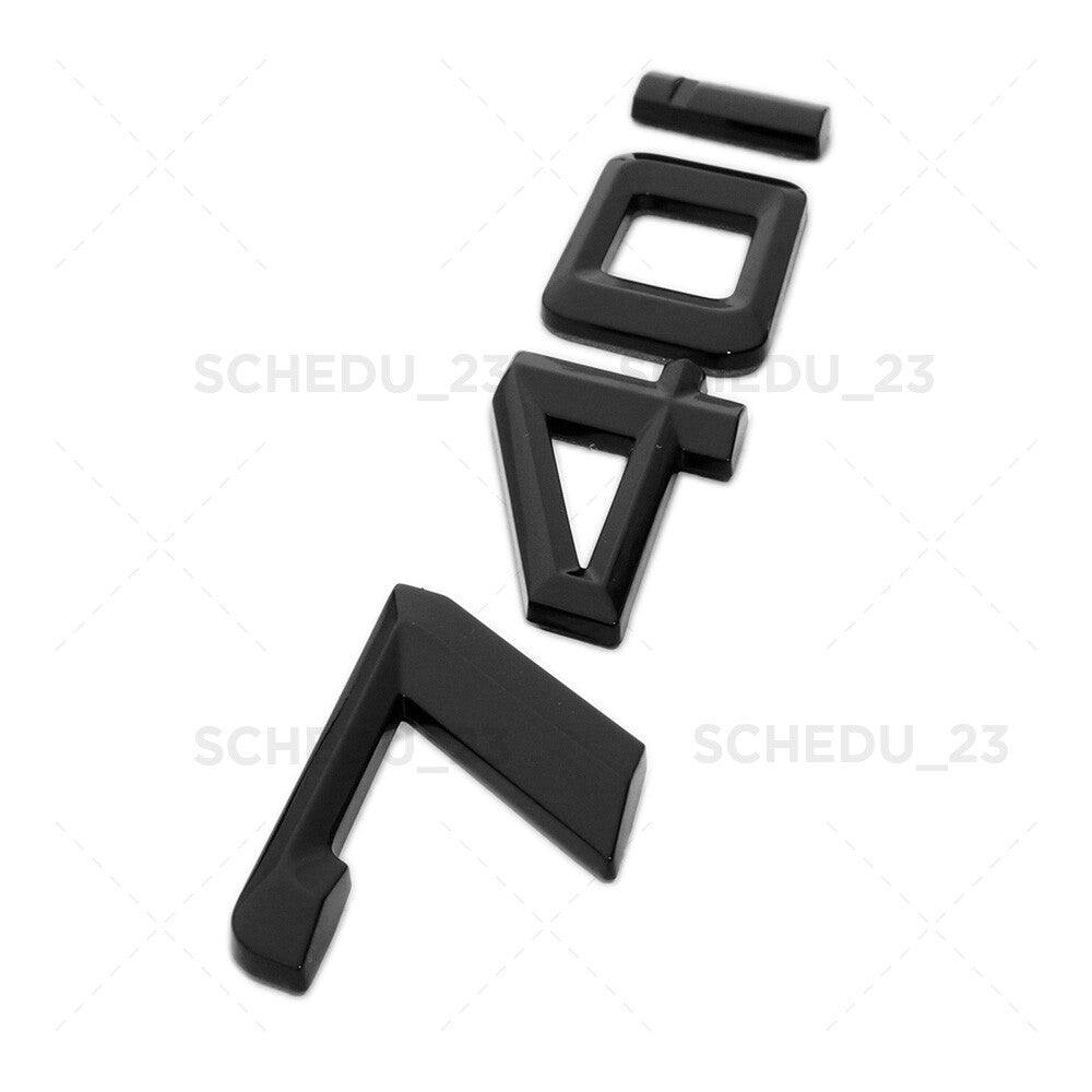 11-15 Gloss Black 740i Trunk Lid Nameplate Letter Emblem Badge M Performance F01