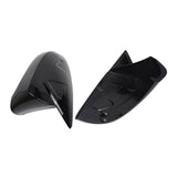 Gloss Black M Horn Side Mirror Cover Caps For Lexus IS200t IS300 IS350 2013-2020