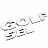 2015-2021 Volkswagen Rear Liftgate Golf SEL Nameplate Emblem Badge Chrome