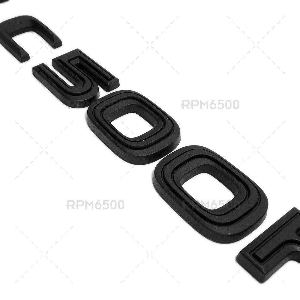 Lexus Trunk Rear LC 500h Letter Logo Badge Emblem Replace F-Sport Matte Black
