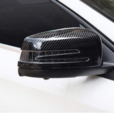 Carbon Fiber Mercedes W204 W212 W117 C E S GLA Class Side Mirror Cover Replace