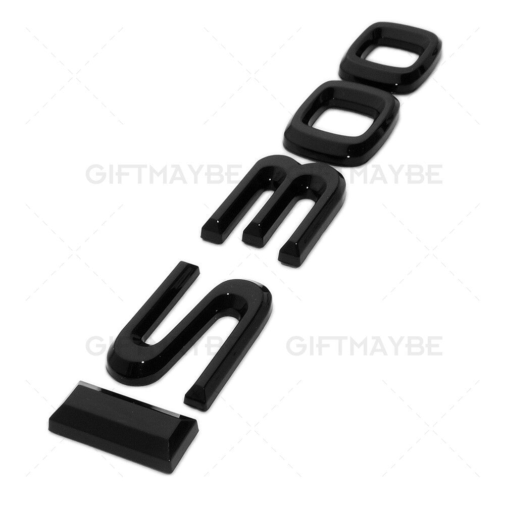 For Lexus Trunk Gloss Black IS 300 Letter Logo Badge Emblem Car Replace F-Sport
