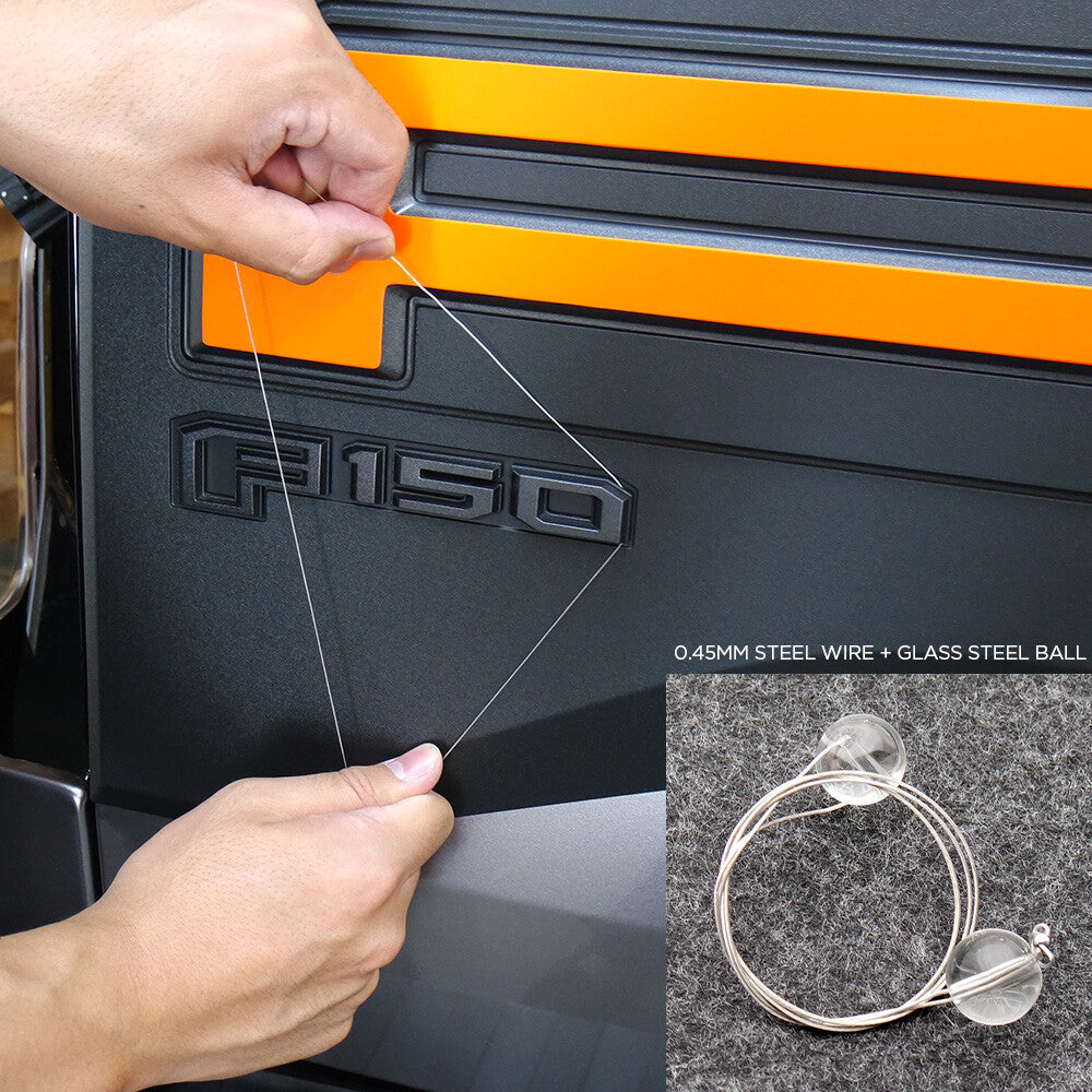 Universal Car Truck SUV Van Emblem Logo Spoiler Stripping Peeling Remover Tool