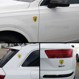 Universal 1x or 2x Fashion Aluminum Alloy Donkey Car Decal Sticker Decoration