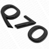 For Infiniti Q70 Rear Trunk Letter Badge Emblem Nameplate Sport Gloss Black