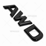 Lexus Rear Trunk AWD Nameplate Letter Logo Badge Car Emblem F-Sport Gloss Black