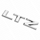 19-22 OEM Chrome Silverado 1500 Tailgate LTZ Letter Logo Emblem Badge Z71 4x4