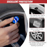 4pcs Universal Car Tire Wheel Valve Stem Caps Hex Design Dust Cover Accessories