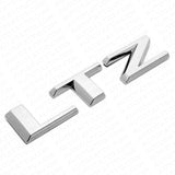 19-22 OEM Chrome Silverado 1500 Tailgate LTZ Letter Logo Emblem Badge Z71 4x4