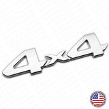 For Tacoma Tundra 4x4 OEM Chrome Tailgate Rear Body Nameplate Logo Badge Emblem
