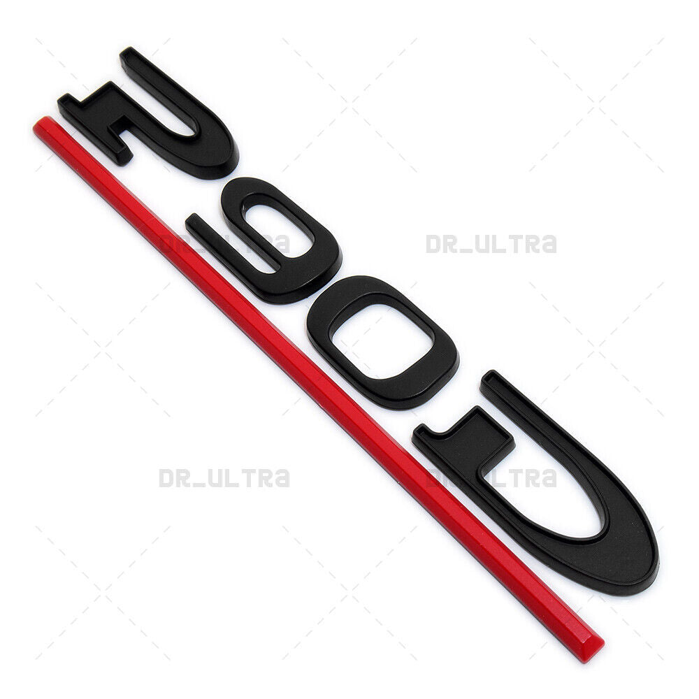 Tesla Liftgate P90D Performance Nameplate Logo Badge Emblem Sport Black Limited