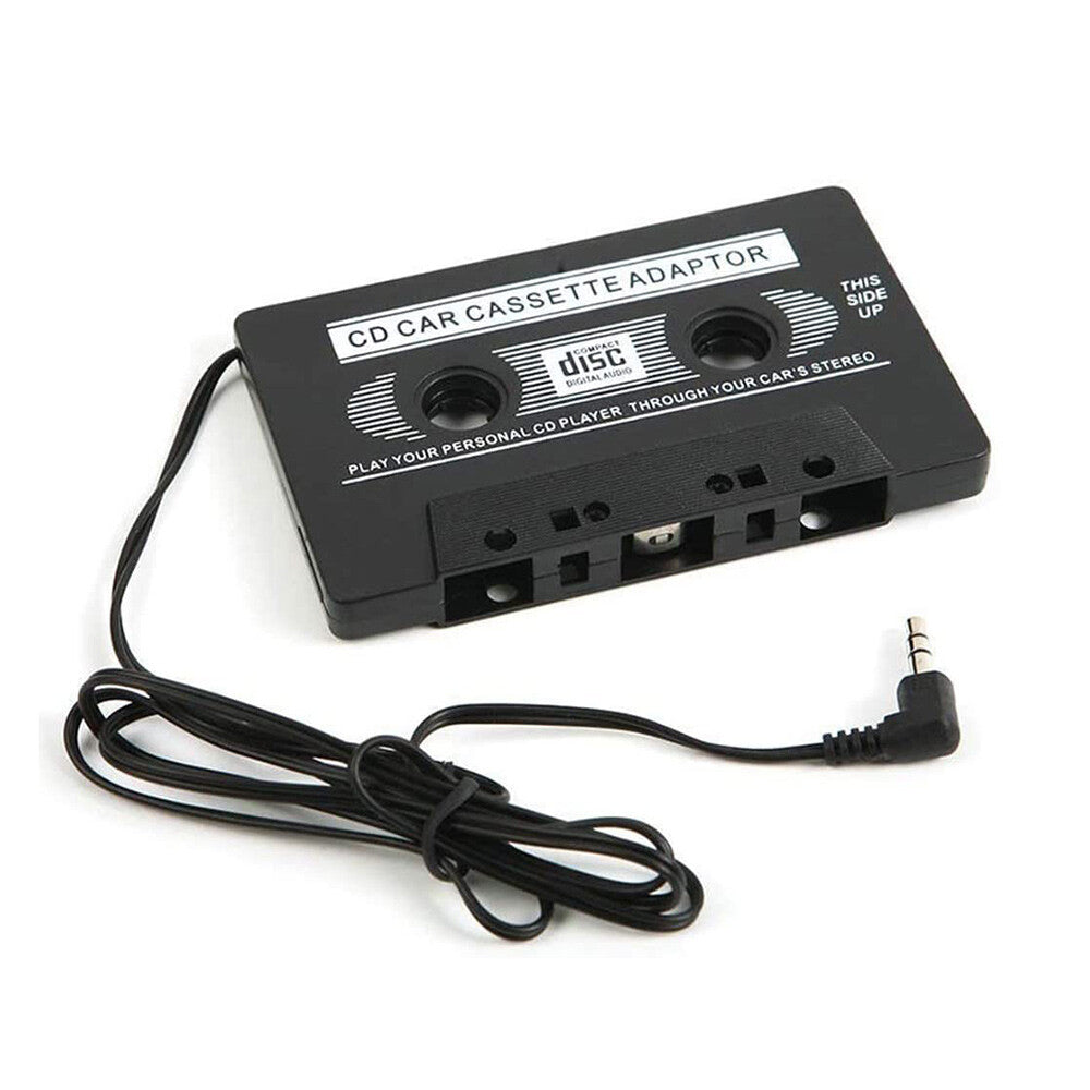 3.5mm Jack Car AUX Cassette Tape Adapter Audio MP3 CD Phone Radio Converter