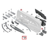 20x Door Panel Clip Gradient BMW E46 E90 E91 E36 E92 E93 E60 E63 E64 51418224781