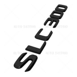 Mercedes SLC 300 Rear Letter Emblem Trunk Lid Logo Badge AMG Sport Matte Black