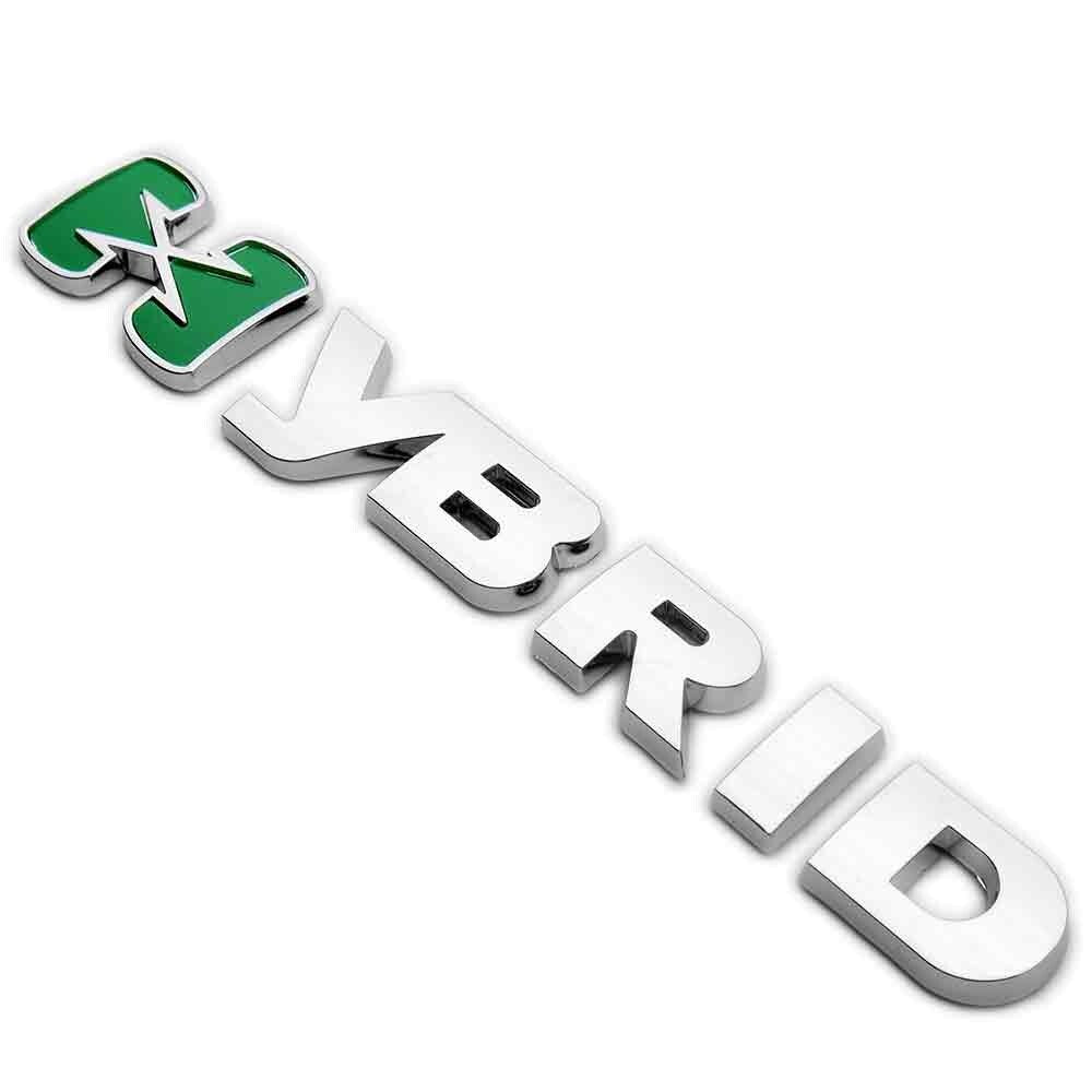 Chevrolet Hybrid Side Fender Rear Trunk Nameplate Emblem Badge Logo Letter