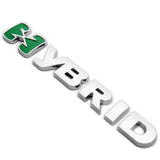 Chevrolet Hybrid Side Fender Rear Trunk Nameplate Emblem Badge Logo Letter