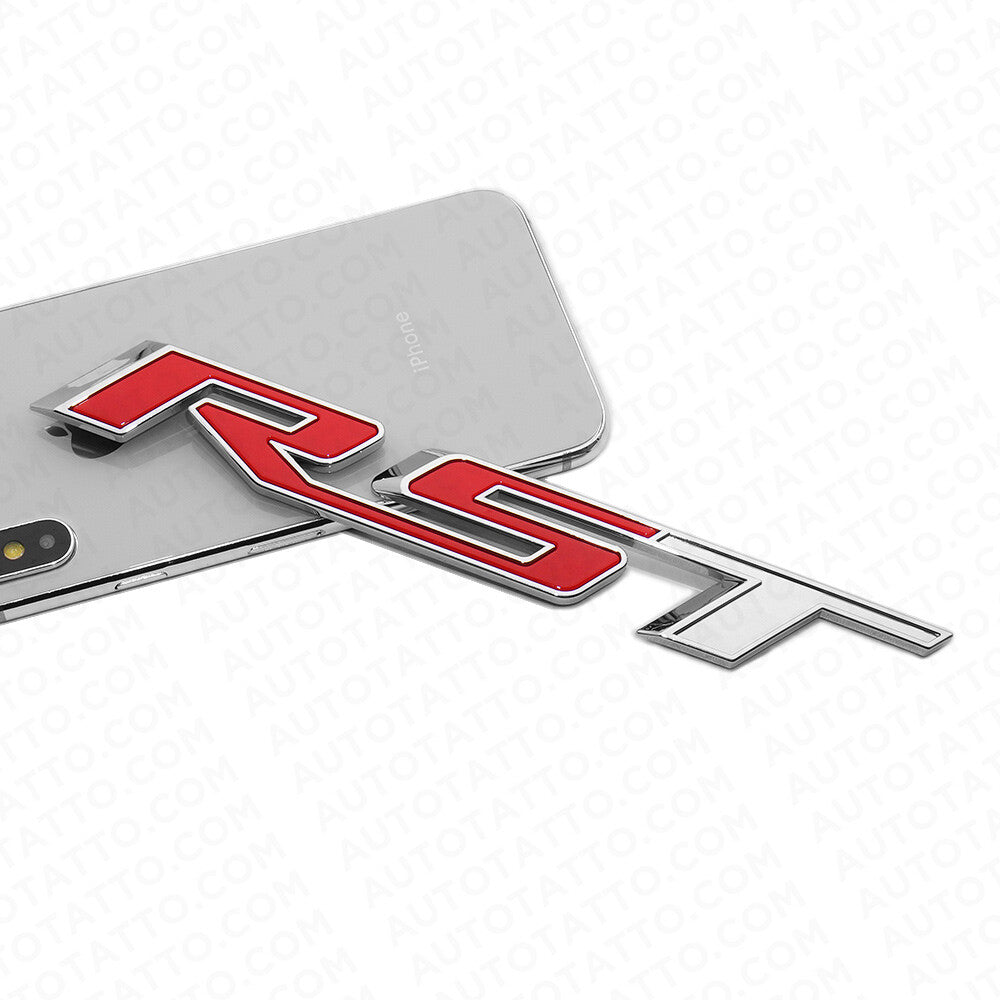 19-22 OEM Chrome Chevy Silverado Tailgate RST Letter Logo Emblem Badge 4x4 Sport