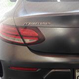 Mercedes S Trunk Emblem Logo 3D Sticker Badge Decoration AMG Edition Sport Black