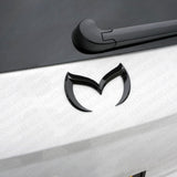 Universal Mazda 3D ABS Gloss Black Bat Batman Style Logo Emblem Badge Sticker