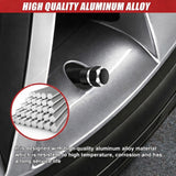 4pcs Universal Car Tire Wheel Valve Stem Caps Hex Design Dust Cover Accessories