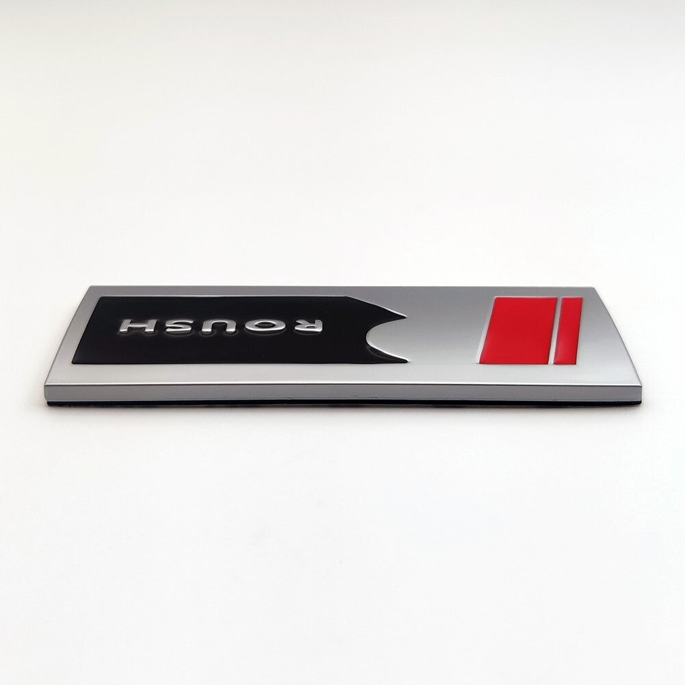 Metal Roush Logo Car Emblem Performance Bagde Racing Sport Sticker Turbo Decal