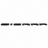19-21 GMC Sierra Door Tailgate Logo Emblem Pickup Badge Nameplate Gloss Black