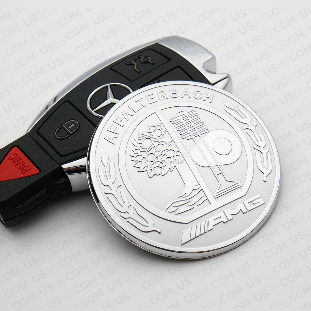 New Mercedes Emblem Interior Multimedia Control Decal Badge Decoration Logo Gift