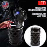 Smoke Cigarette Butts End Home Office Car Cup Holder Ashtray Gum Trash Vent Tray