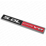 3D Fashion Metal 5.0L Coyote V8 Emblem Car Decal Badge Sticker Auto Decoration
