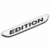 2x 3D Edition Fender Marker Car AMG Logo Badge Emblem Sport Decoration Chrome