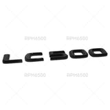 Lexus Trunk Rear LC 500 Letter Logo Badge Car Emblem Replace F-Sport Gloss Black