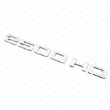 2x For Chevy Silverado 2500 HD Fender Logo Nameplates Letter 3D Decal Emblem Z71