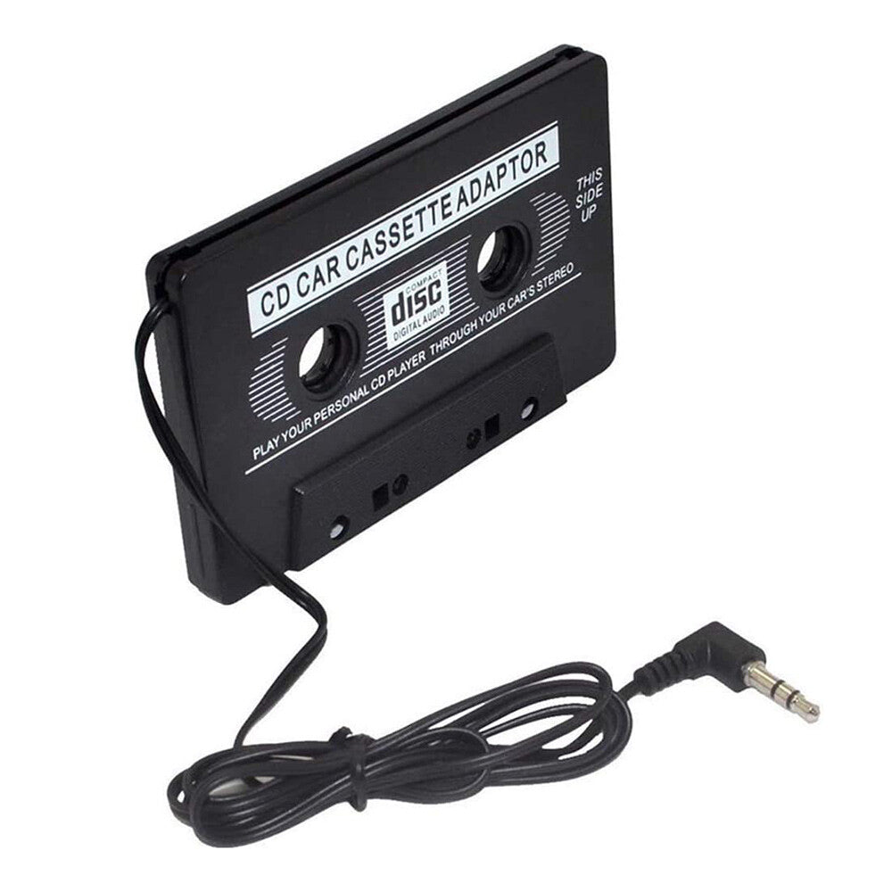 3.5mm Jack Car AUX Cassette Tape Adapter Audio MP3 CD Phone Radio Converter