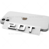 For Chevy Equinox Liftgate 2.0T Turbo Letter Logo Badge Emblem Sport OEM Chrome
