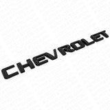 For Chevy Chevrolet Rear Lifgate Letter Badge Nameplate Logo Emblem Gloss Black