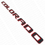 21+ Chevy Colorado Fender / Tailgate Redline Badge 3D Logo Emblem Truck Sport