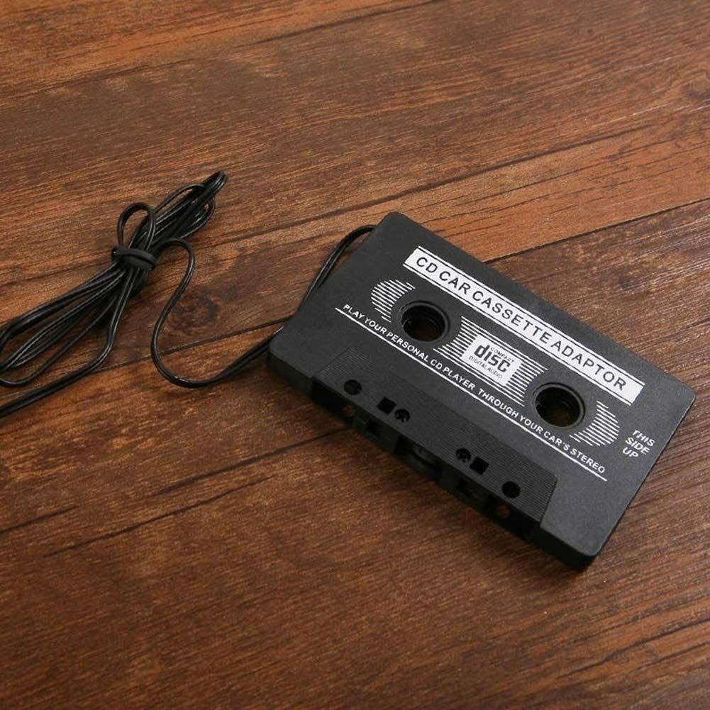 3.5mm Jack Car AUX Cassette Tape Adapter Audio MP3 CD Phone Radio Converter