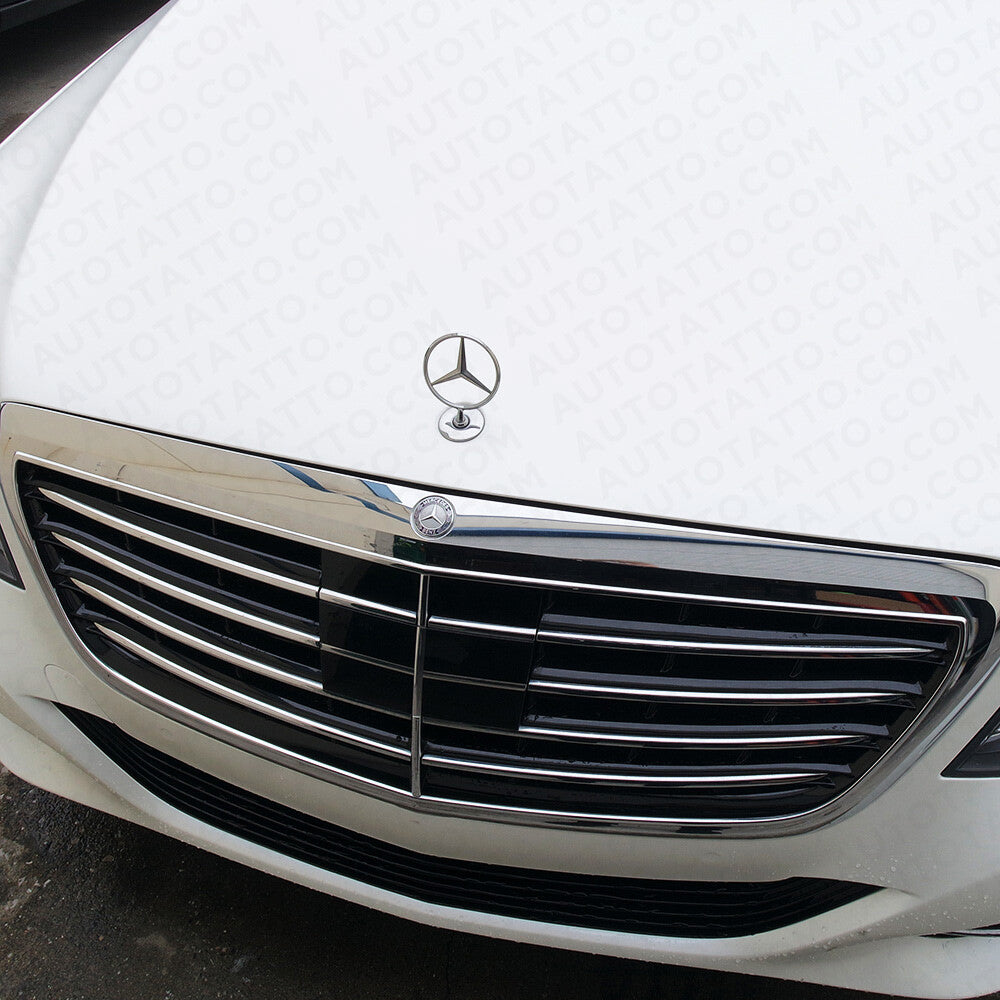 Mercedes-Benz OEM Front Hood Ornament Mounted Star Logo Badge Emblem A222