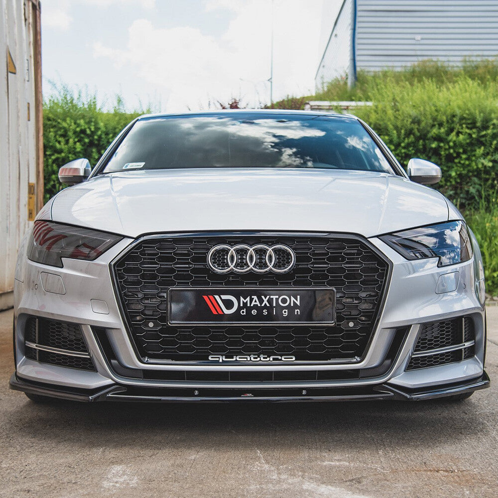 08-20 A3 S3 A4 S4 A5 S5 RS5 OEM Chrome Front Grille Sign Rings Badge Logo Emblem