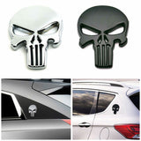Universal 3D Fashion Metal Skull and Ghost Car Decal Sticker Auto Decoration