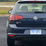 2015-2021 Volkswagen Rear Liftgate Golf SE Nameplate Emblem Badge Chrome